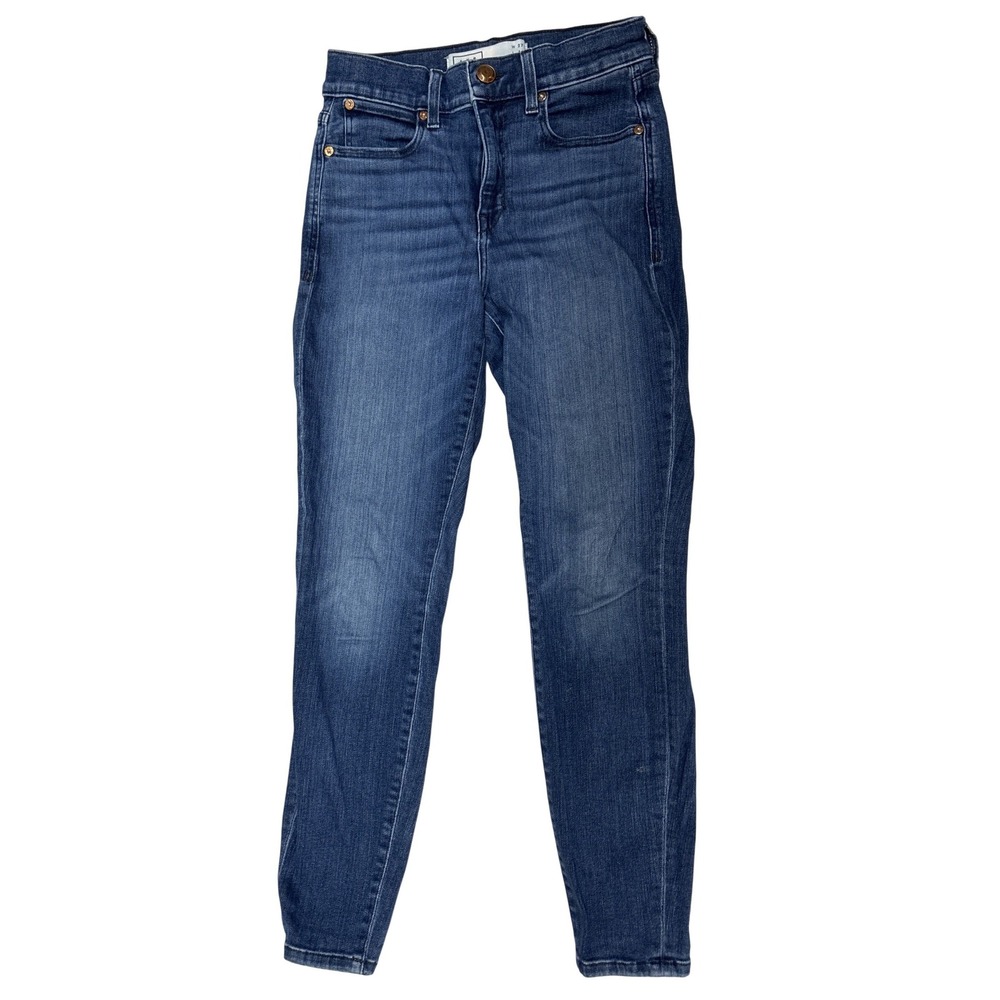 AYR The Skinny High Rise Dark Wash Denim Jeans Blue W27‎ L26 E1693